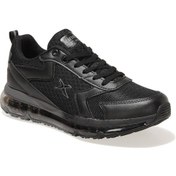 Resim Kinetix Air Max Sawyer Siyah Erkek Spor Ayakkabı Yürüyüş & Koşu Siyah 