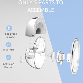 Resim Pump Eller Serbest Taşınabilir Göğüs Pompası, 3 Mod, 9 Emiş Seviyesi 