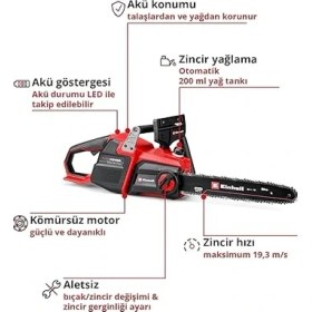Resim Gp-Lc 36/40 Li Bl - Solo, Akülü Ağaç Kesme (Akü ve Şarj Cihazı Dahil Değildir) - 4600050 