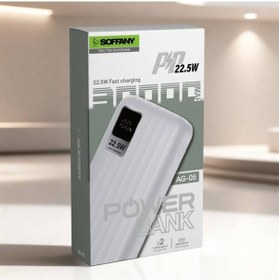 Resim Ag05-001 Ag05-001 30.000 Mah P.bank 22.5w Type-c + Usb Çıkışlı BEYAZ 