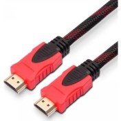 Resim HDMI Kablo 3 Metre Ses ve Görüntü Aktarım Kablosu - Siyah/kırmızı 