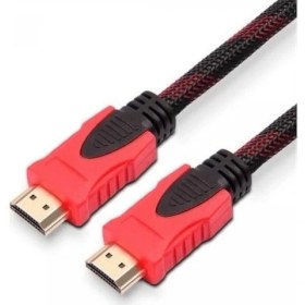 Resim HDMI Kablo 3 Metre Ses ve Görüntü Aktarım Kablosu - Siyah/kırmızı 