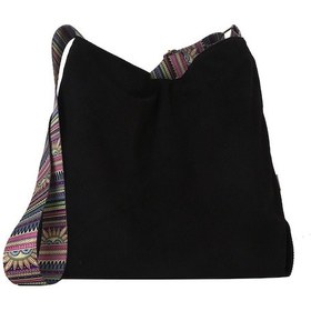 Resim Gajeena Siyah Kord Bezi Kadın Çanta, Büyük Hacimli, Moda Stili, Tek Omuz Çantası, Kol Çantası, Dayanıklı, Pratik, Rahat Kullanim 