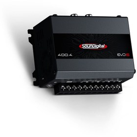 Resim Soundigital Deniz Sound Garage 4 Kanal Mini Amfi SD400.4 EVO 6 2 ohm 4x100 Rms 4 ohm 4x66 Rms.. 