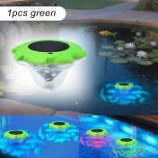 Resim Willowhaven 1 Adet Yeşil Solar Havuz Lambası Led Ayarlanabilir Bahçe Dekorasyon Işık Yeşil 