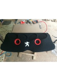 Resim Peugeot 208 2013 2020 Pandizot 4x20cm Midrange Polyesterli Portlu 