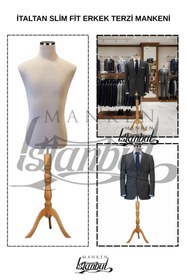 Resim Manken İstanbul Italyan Kalıp Slim Fit Erkek Terzi Mankeni Prova Mankeni Vitrin Mankeni 