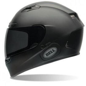 Resim Bell Qualifier Matt Black Mat Siyah Motosiklet Kaskı 