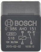 Resim Bosch 0986AH0151 12V 5 Pinli Braketsiz (Co) Mini Role (WY351137) 