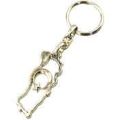 Resim Türkiye Harita Ayyıldız Metal Anahtarlık 