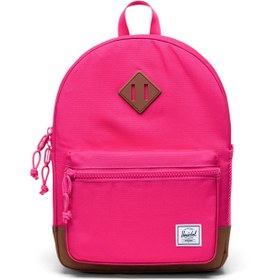 Resim Herschel Heritage™ Çocuk | Su İtici Kumaş Sırt Çantası, 15 L - Macenta - Taba / OS 