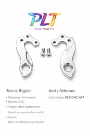 Resim PLTCNCPART'S Merida, Batus, Kuata, Wilier Bisiklet Kadro Kulağı 
