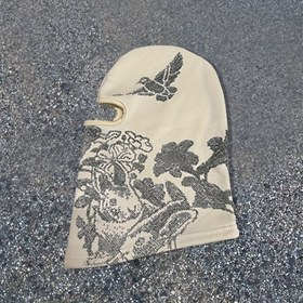 Resim Y2K Trendy Geometrik Çiçek Baskılı Esnek Beanie Şapka - Günlük ve Doğum Günü Kıyafetleri için Nefes Alabilir Ayarlanabilir Toggle Kapama, Instagram'dan İlham Alan Moda Aksesuarı, Toprak Stili, Zarif İşçilik, Sokak Giyimi Tarzı, Yumuşak Malzeme, Şık Kap, Instagram Stili 