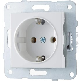 Resim Karre-Meridian Beyaz Top Priz Mekanizma 