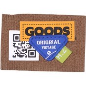 Resim Aplike Ütü İle Yapışan Goods Yazılı Arma 4x4 cm 