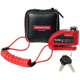 Resim KNMASTER 6mm Alarmlı Disk Kilidi 