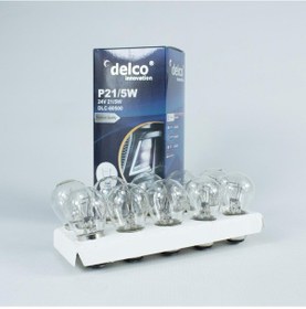 Resim Delco U.s.a P21/w5 24 Volt Halojen Ampul Düz Tırnak 24 Volt 10 Adet Ba15d 