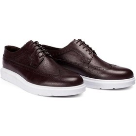 Resim Deery Hakiki Deri Bordo Comfort Günlük Erkek Ayakkabı-Bordo (539861718) Bordo 