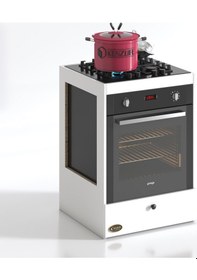 Resim Kenzlife Ankastre Modülü Kabini Vanadyum3 Byz Fırın Ocak Dolabı K 