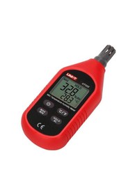 Resim Unı-t Ut 333 Mini Dijital Isı & Nem Ölçer Termometre -10/+60° Ut333 Kırmızı 
