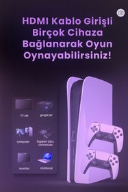 Resim chimon Q10 Atari 4K UltraHd Oyun Konsolu Çift Konsol 26.776 Oyun 128 Gb 2.4Ghz 3D NeoGeo/Sega/PS1-2/GTA/NBA 