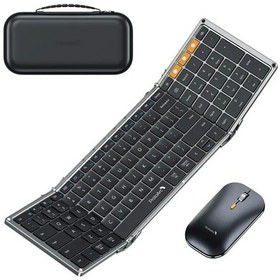 Resim Protoarc Xkm01 Katlanabilir Klavye Ve Fare Black Gray 