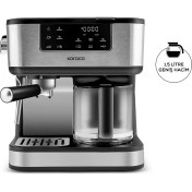 Resim Karaca Coffee Art 2 In 1 Espresso ve Filtre Kahve Makinesi 