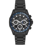 Resim Navimarine Nm001-05 Multifonksiyonlu Gümüş Renk Çelik Erkek Kol Saati Gri 