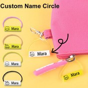 Resim Gençlerin Eşyaları İçin Özel İsim Etiketleri - PVC İsim Etiketleri ve Sticker'lar, Su Şişeleri, Şemsiyeler, Çantalar, Ayakkabılar, Giysiler ve Askılar İçin Mükemmel - Gençlerin İsmi Özel Olarak Düzenleyin 