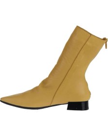 Resim Bueno Shoes Sarı Deri Kadın Topuklu Bot 01WR3011 01WR3011 