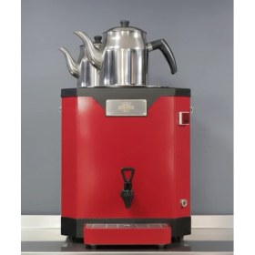 Resim Üret Çelik Nova Eko Çay Semaveri - 2 Demlikli (22 Lt) 