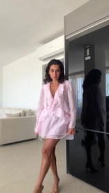 Resim Soft Mıst Etek Takım - S / Pembe 