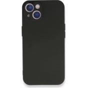 Resim HappyCase Iphone 13 Kılıf First Silikon - Siyah 