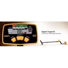 Resim Garrett Ace 200I Define, Altın, Metal Dedektörü 