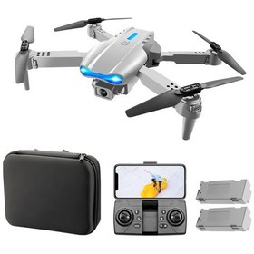Resim Vkemall 4k Çift Kameralı Engelden Kaçınan Rc Drone - Uzun Uçuş Süresi Ve Taşıma Çantası Dahil 
