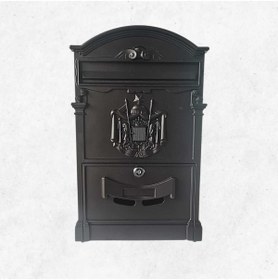 Resim Marelli Prestij Villa Tipi Dekoratif Antik Bakır Posta Kutusu 
