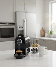 Resim Tchibo Cafissimo Picco Black (Siyah) Otomatik Kapsül Kahve Makinesi 