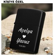 Resim Sepetten Eve kişiye Özel Çakmak Sevgiliye Hediye isim Tarih Yazılır 14 şubat sevgililer günü hediyesi 
