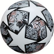 Resim Standart Boyut 5 Futbol Topu, Makine Dikişli Aşınmaya Dayanıklı PU Deri, Aile Eğlencesi İçin Unisex Futbol, Festival Hediye Fırsatları İçin Mükemmel 