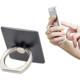 Resim Pratik Yüzük Tasarım Telefon Tablet Tutucu + Telefon Askısı 