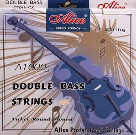 Resim Alice A1000 Kontrbas Teli Takımı | 4 Telli Set Orkestra Akordu 