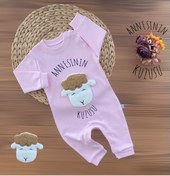 Resim Yalmanlıbebe Babymü Annesinin Kuzusu Kabartmalı Kız Tulum Çok Renkli 