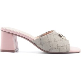 Resim Nine West Nacell 5fx Pembe Kadın Topuklu Terlik 000000000101929068 Pembe 