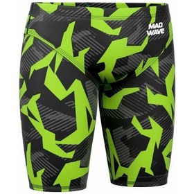 Resim Mad Wave Erkek Yarış Mayosu Bodyshell Jammers X7 - Siyah - S/uk26 Siyah 