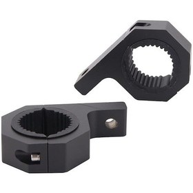 Resim Besthome1 Arac Led Çubuk Işık Montaj Braketi - 1-2 İnç Tüpler İçin Dayanıklı Alüminyum Takım Çubuk Işık Montajı 