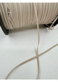 Resim 4 Mm Askılık Grogren Şerit 5 Metre - Bej 