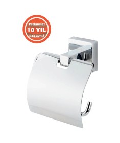 Resim Çelik Banyo Paslanmaz Pirinç Tamay Tuvalet Kağıtlık Krom 