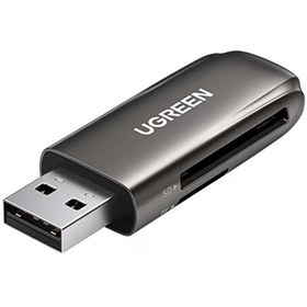 Resim Ugreen 10911 USB 3.0 Micro SD ve SD Eş Zamanlı 2 Kart Okuma Yazma Yapabilen Kart Okuyucu Ugreen