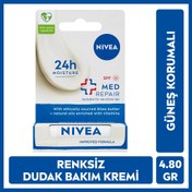 Resim Nivea Med Repair Dudak Bakım Kremi 4,8 gr 