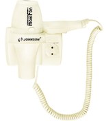 Resim Johnson MaxiFön 220v Priz Çıkışlı Otel Tipi Saç Kurutma Makinesi 1600W 